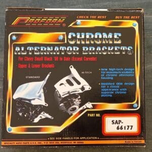 Proform Chrome Heavy-Duty Alternator Bracket – Small Block Chevy (SBC)