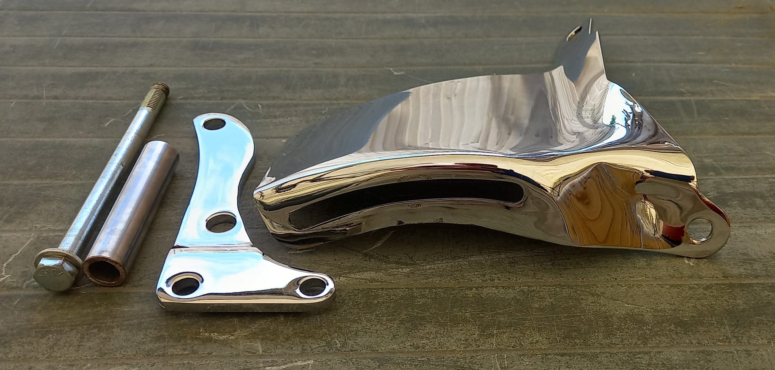 Proform Chrome Heavy-Duty Alternator Bracket – Small Block Chevy (SBC) - Image 4