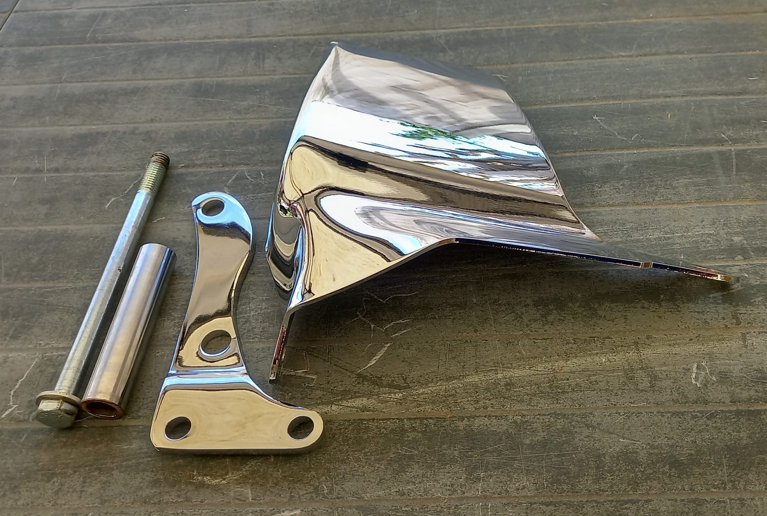 Proform Chrome Heavy-Duty Alternator Bracket – Small Block Chevy (SBC) - Image 2